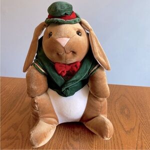 Vintage 1985 Toys R Us Brown Bunny Plush